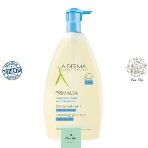 Gel tắm dịu nhẹ cho bé Aderma Primalba Gentle Cleansing Gel - 500ml