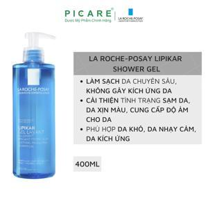 Gel tắm giúp làm sạch, làm dịu & bảo vệ da La Roche-Posay Lipikar Shower Gel 400ml