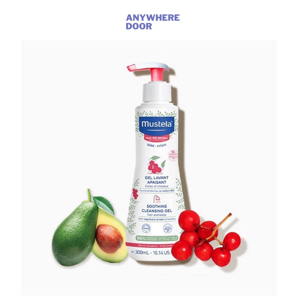 Gel tắm gội Mustela da rất nhạy cảm 300ml