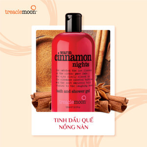 Gel tắm tinh dầu quế Treaclemoon 500ML