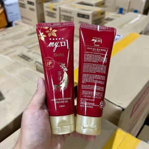 Gel tẩy da chết sâm đỏ My Gold 130ml
