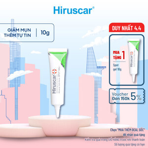 Gel trị mụn Hiruscar Anti-Acne spot gel