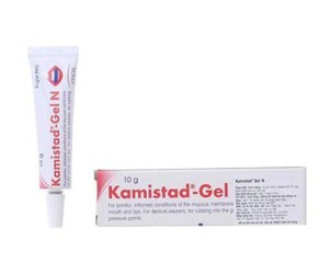 Gel trị nhiệt miệng Kamistad Gel N 10gr