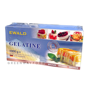 Gelatin lá Ewald hộp 1kg