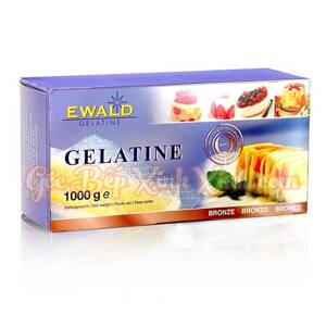 Gelatin lá Ewald hộp 1kg