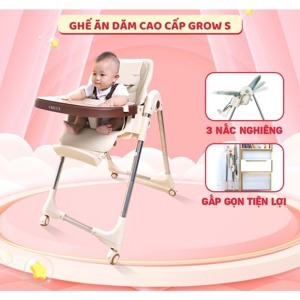 Ghế ăn dặm đa năng Chilux Grow S