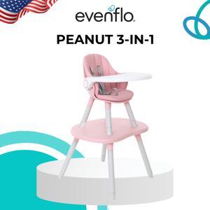 Ghế ăn dặm Evenflo Peanut Switchup 3-in-1 Misty Rose