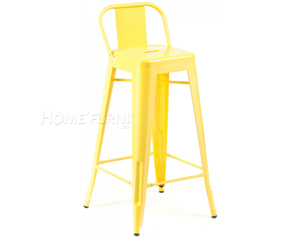 Ghế bar có lưng sơn tĩnh điện TOLIX H STOOL