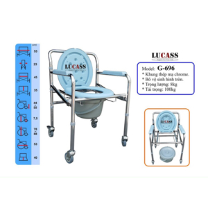 Ghế bô có bánh xe Lucass G696