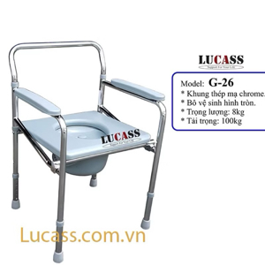 Ghế bô vệ sinh Lucass G-26