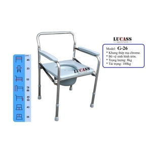 Ghế bô vệ sinh Lucass G-26