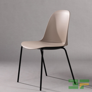 Ghế cafe lưng khung sắt chân gỗ GCF046