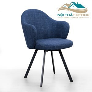Ghế cafe nệm chân sắt sơn tĩnh điện GCF065