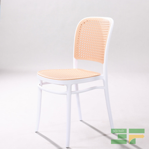 Ghế cafe sắt sơn tĩnh điện lưng vòm có nệm GCF031