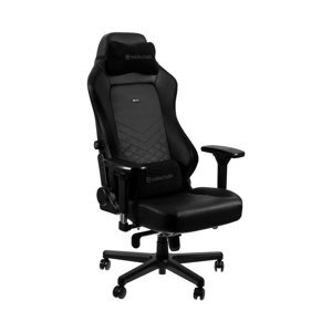 Ghế chơi Game NobleChairs Hero Series Black/Platinum White