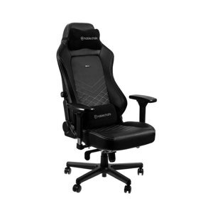 Ghế chơi Game NobleChairs Hero Series Black/Platinum White