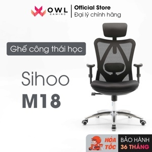 Ghế công thái học Sihoo M18