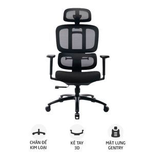 Ghế công thái học Warrior Ergonomic Hero WEC509