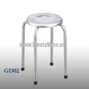 Ghế đẩu Inox Hwata GD02