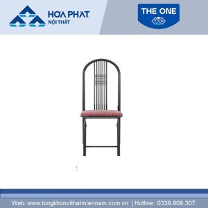 Ghế đệm tựa lưng bọc PVC chân gấp Hòa Phát G0898PVC