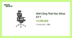 Ghế công thái học Sihoo A7