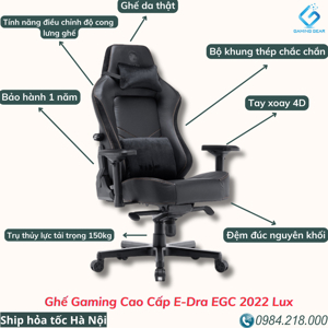 Ghế Gaming Edra EGC 2022