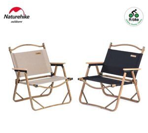 Ghế gấp dã ngoại vân gỗ NatureHike NH19Y002-D