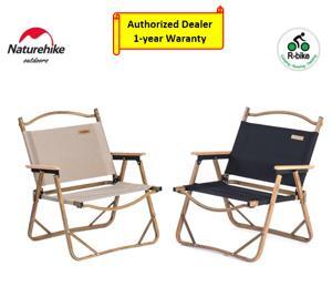 Ghế gấp dã ngoại vân gỗ NatureHike NH19Y002-D