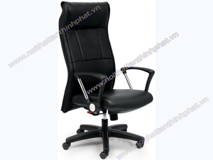 Ghế giám đốc cao cấp bọc da chân nhựa M1033-02