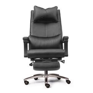 Ghế giám đốc chân nhôm 2 cần điều khiển HOM1058-01