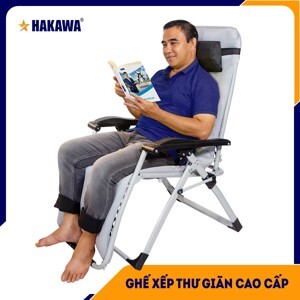 Ghế giường xếp thư giãn Hakawa HK-G21P
