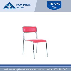 Ghế hội trường đệm PVC tựa khung sắt mạ Hòa Phát G892MPVC