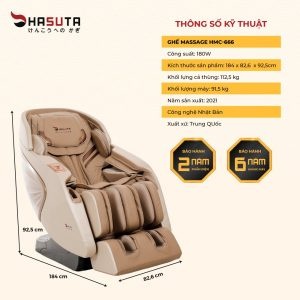 Ghế massage Hasuta HMC-666