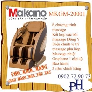 Ghế massage Makano MKGM-20001