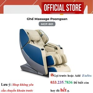 Ghế massage Poongsan MCP-801