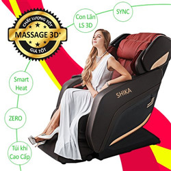 Ghế massage toàn thân 3D Shika SK-8918