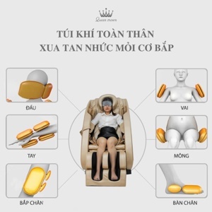 Ghế Massage Toàn Thân Công Nghệ Nhật Bản QUEEN CROWN QC-5S