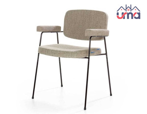 Ghế nệm chân sắt Lap kiểu Hairpin GCF028