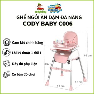 Ghế ngồi ăn dặm cho bé Cody Baby C006