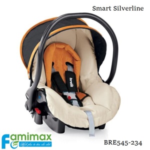 Ghế ngồi ô tô cho bé Brevi Smart Silverline BRE545 - màu 374/ 246/ 110/ 126/ 168/ 043/ 111