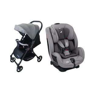 Ghế ngồi ô tô trẻ em Joie Stages Gray Flannel