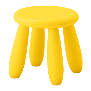 Ghế nhựa Mammut Ikea (không tựa)
