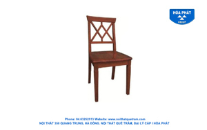 Ghế phòng ăn Hòa Phát TGA03 Veneer