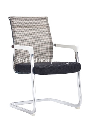Ghế phòng họp chân quỳ lưng lưới M1040-01