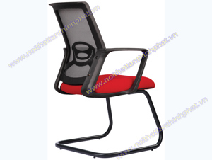 Ghế phòng họp chân quỳ nệm đỏ M1041-02