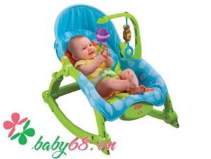 Ghế rung Fisher Price W2811 (cho bé nằm ăn, nằm ngủ)