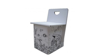 Ghế tựa trẻ em vẽ và tô màu 3005-7966