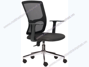 Ghế văn phòng chân xoay lưng lưới M1021-01