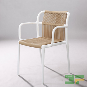 Ghế vòm khung sắt nhiều màu có nệm GCF030