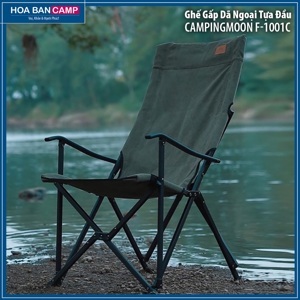 Ghế xếp dã ngoại lưng cao Campingmoon F-1001C